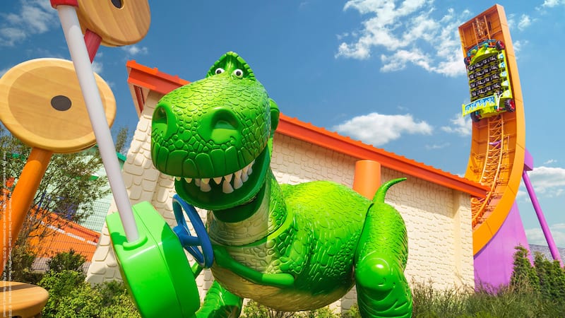 Rex S Racer Attractions Shanghai Disney Resort