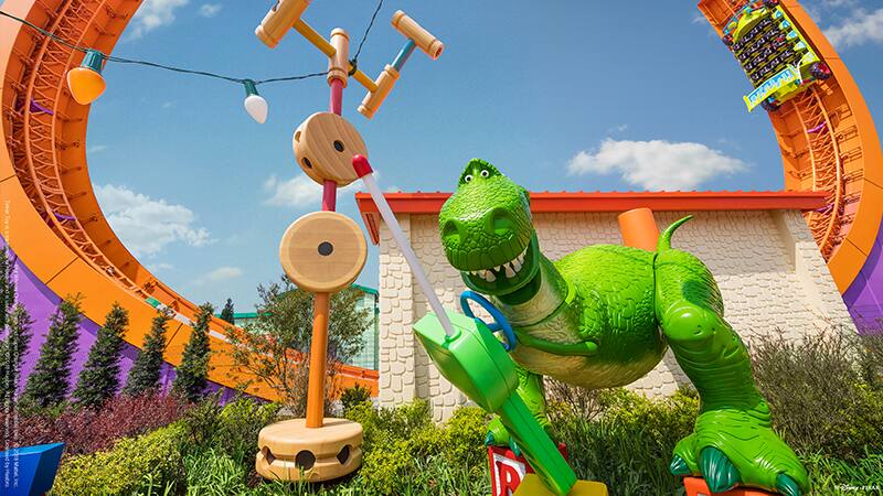 Rex S Racer Attractions Shanghai Disney Resort